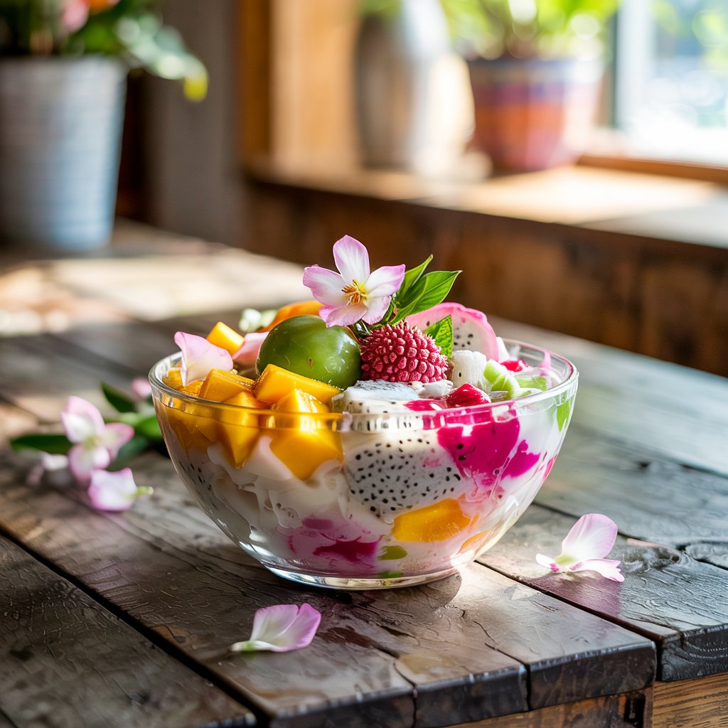 easy vegan Vietnamese sweet soup dessert recipe
